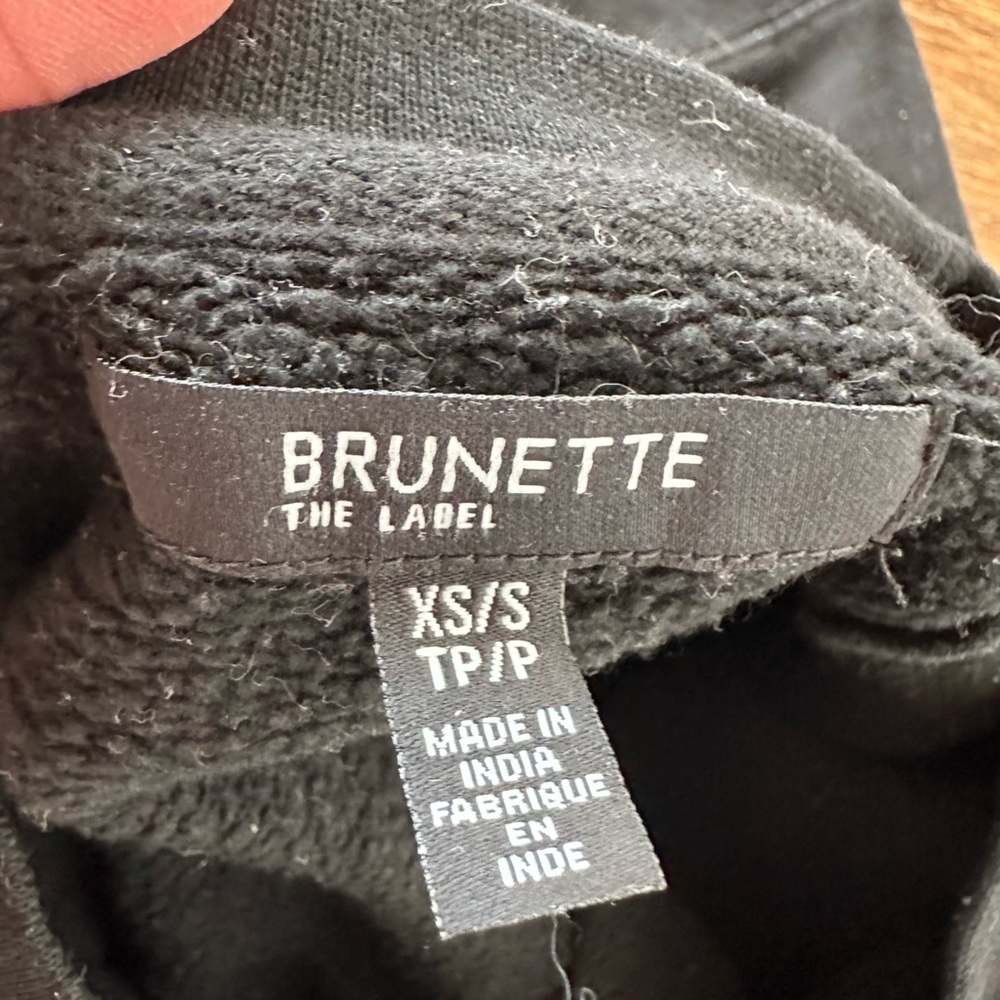 Brunette The Label "Brunette" Classic Crewneck size XS/S - Picture 4 of 5